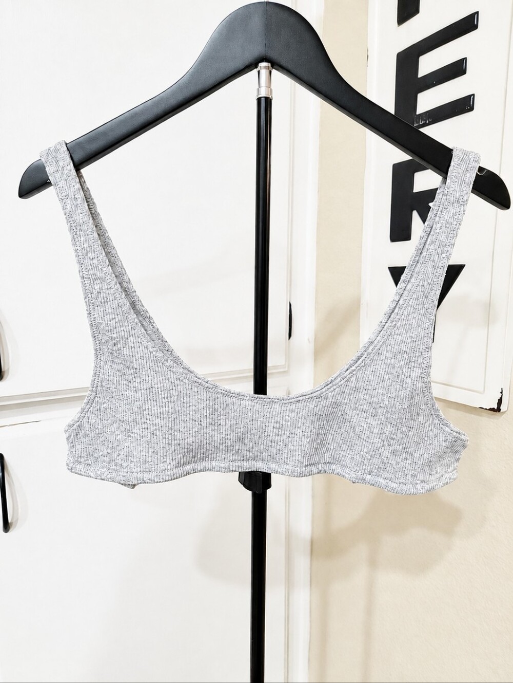 SKIMS Scoop Bralette - Gray